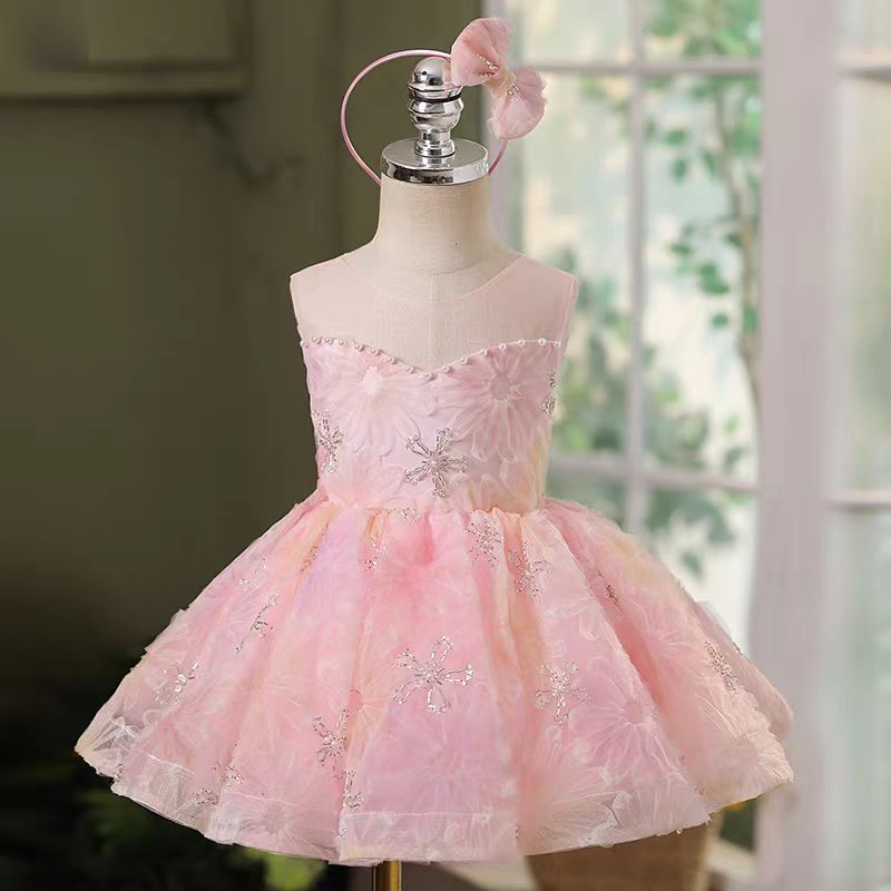 pink holiday party dress PINK SEQUIN PARTY DRESS (ships 1 week) – Hazel Mae Boutique main image 0