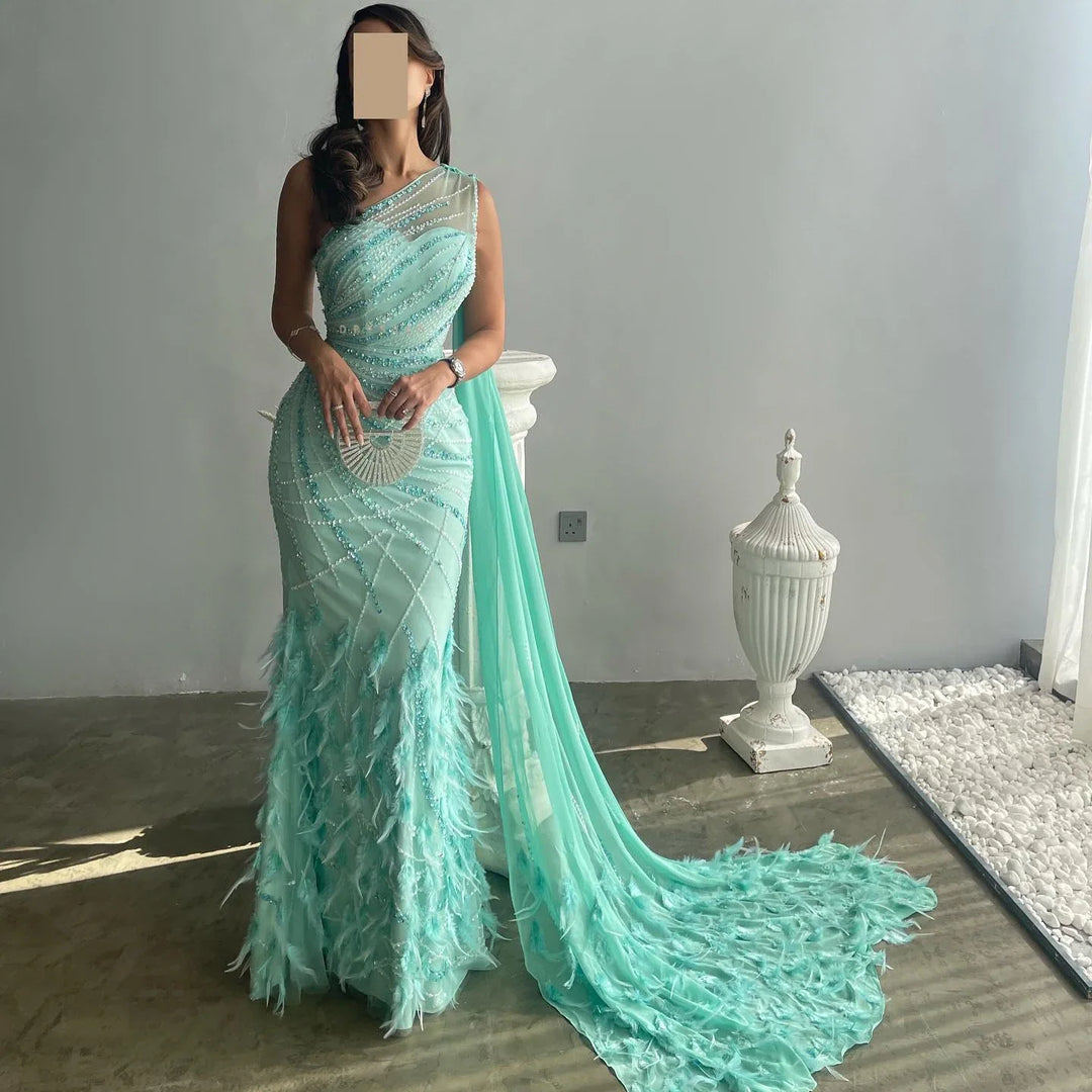 Mermaid evening dress inspiration for a black-tie winter gala