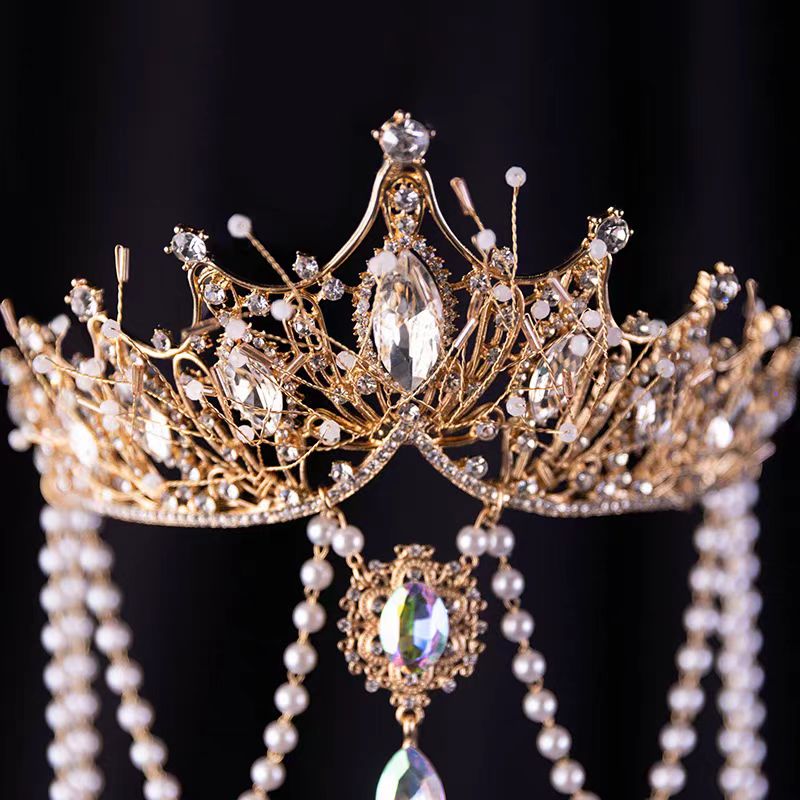 Headgear Princess Hairpin Feather Clip fairy Head Flower W001