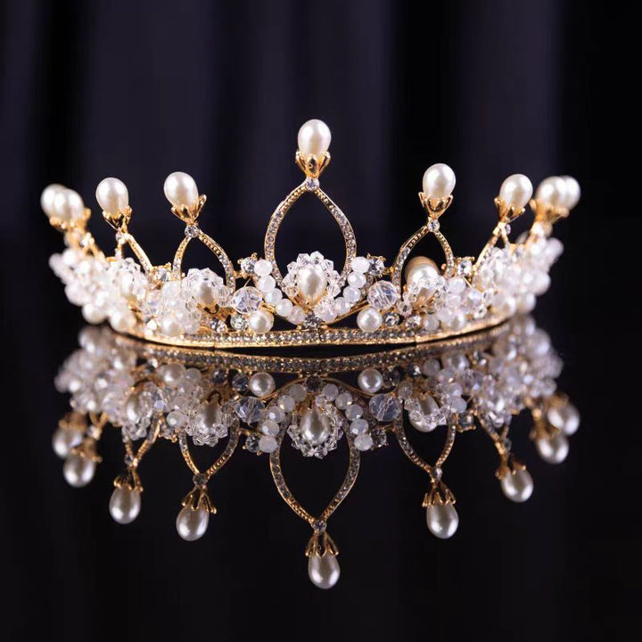 Headgear Princess Hairpin Feather Clip fairy Head Flower W001