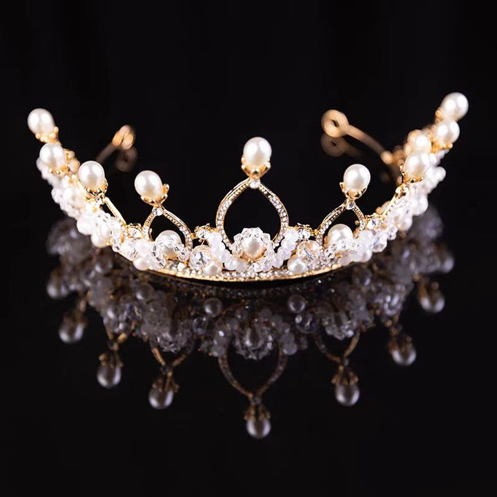 Headgear Princess Hairpin Feather Clip fairy Head Flower W001