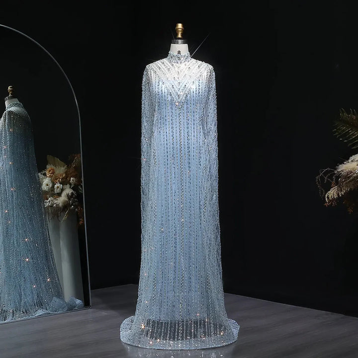 Luxury Dubai Caftan Abaya Kaftan Arabic Evening Dress SS691