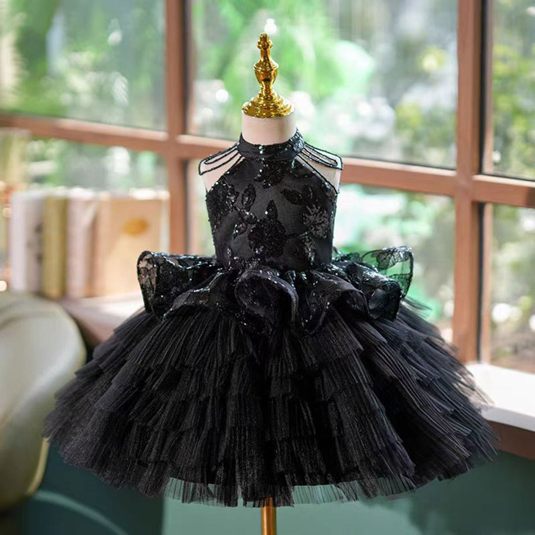 Baby Girl Baby Party Outfits Black Girl Dress For Kids 1st Birthday Party Holiday Gown J451 Baby Girl Baby Party Outfits Black Girl Dress For Kids 1st Birthday Party Holiday Gown J451