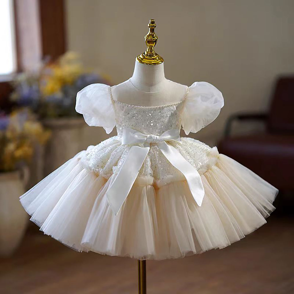 Girl Dress Kids Wedding Birthday Holiday Communion Party J762