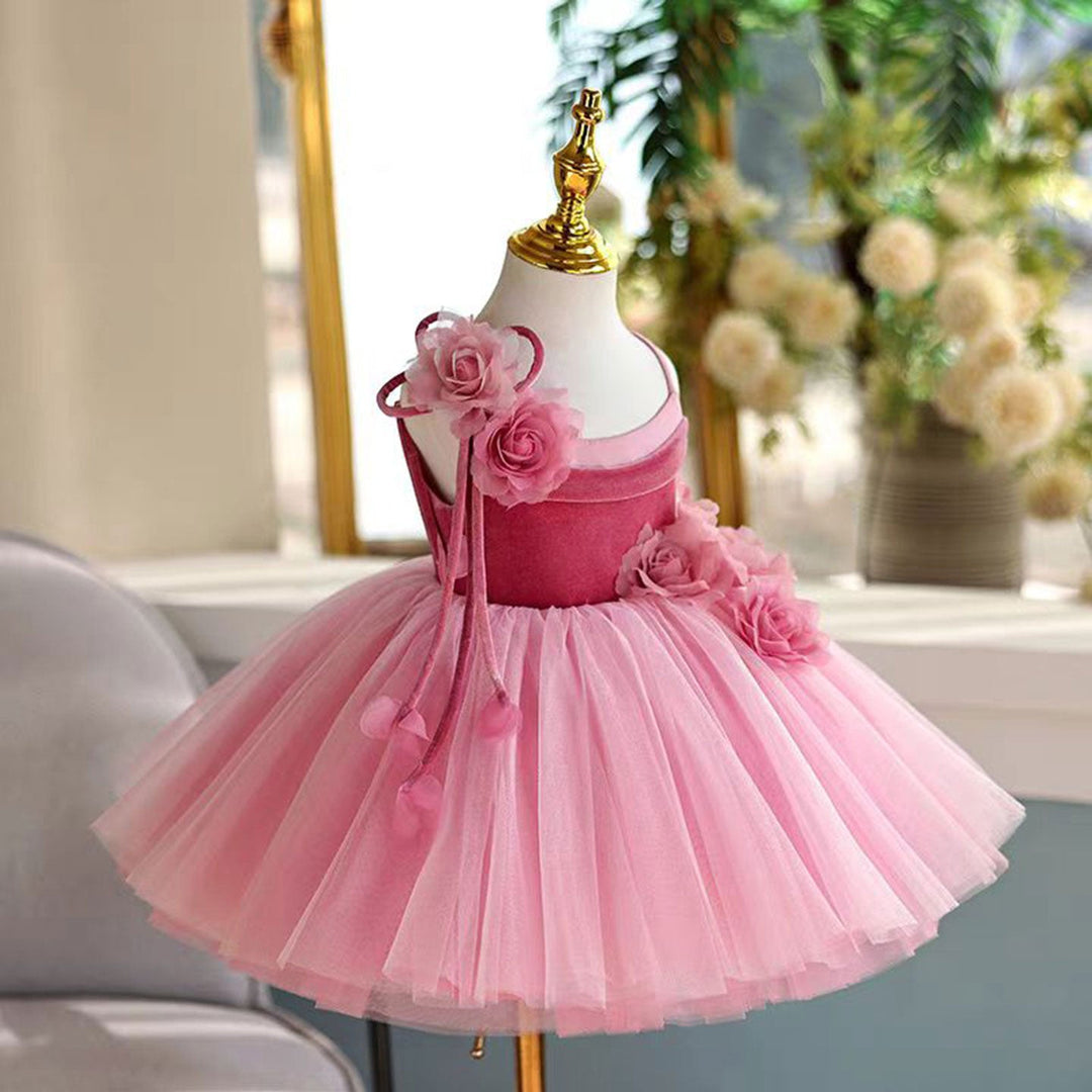 Sparkly Pink Chick Frocks Girls Birthday Dress Neriah Dress Hot Pink Sparkly Pink Chick Frocks Girls Birthday Dress Neriah Dress Hot Pink