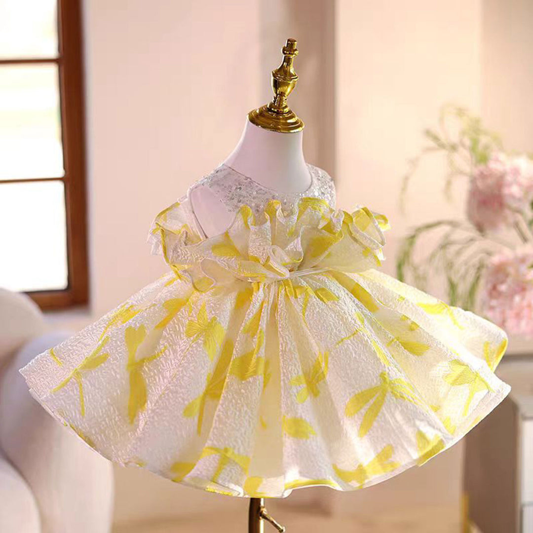 Princess Dress Yellow Toddler Flower Girl Dress Flower Girl Dress, Baby Yellow Dress, Tutu Dress, Princess Princess Dress Yellow Toddler Flower Girl Dress Flower Girl Dress, Baby Yellow Dress, Tutu Dress, Princess