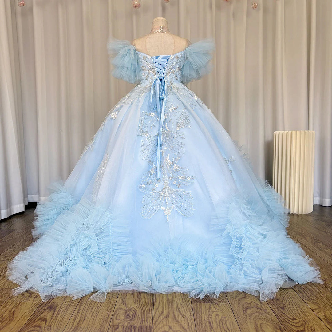 Blue Princess Princess Gowns For Kids Save Big On Bulk Kids Royal
