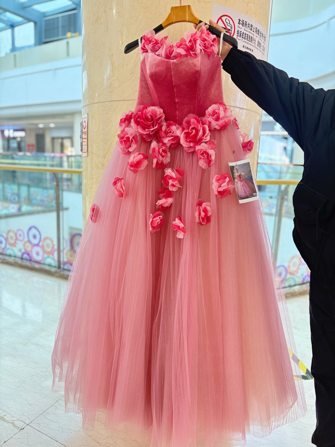 Pink Long Sleeve Girl Birthday Pageant Party Dress J350 DreamyVow Pink Long Sleeve Girl Birthday Pageant Party Dress J350 DreamyVow