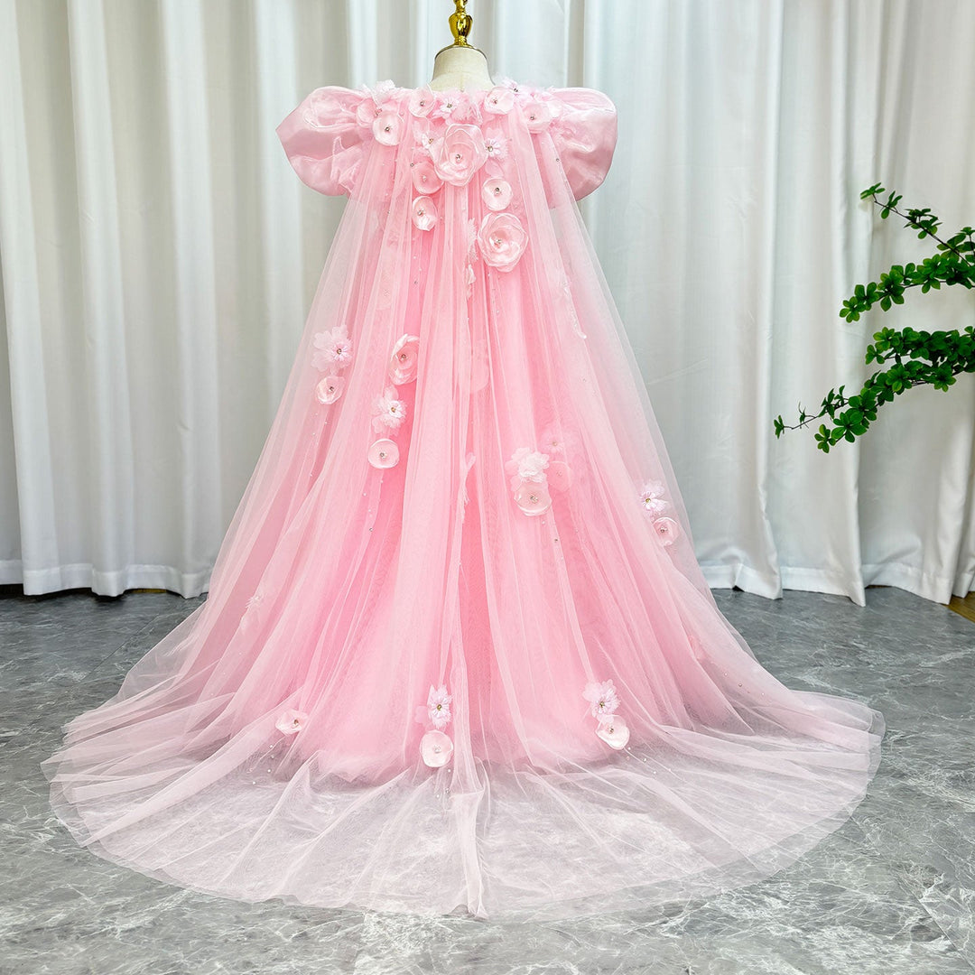 crystal sky pink dress Ruffle Bardot Crystal Sequin Maxi Dress Pink