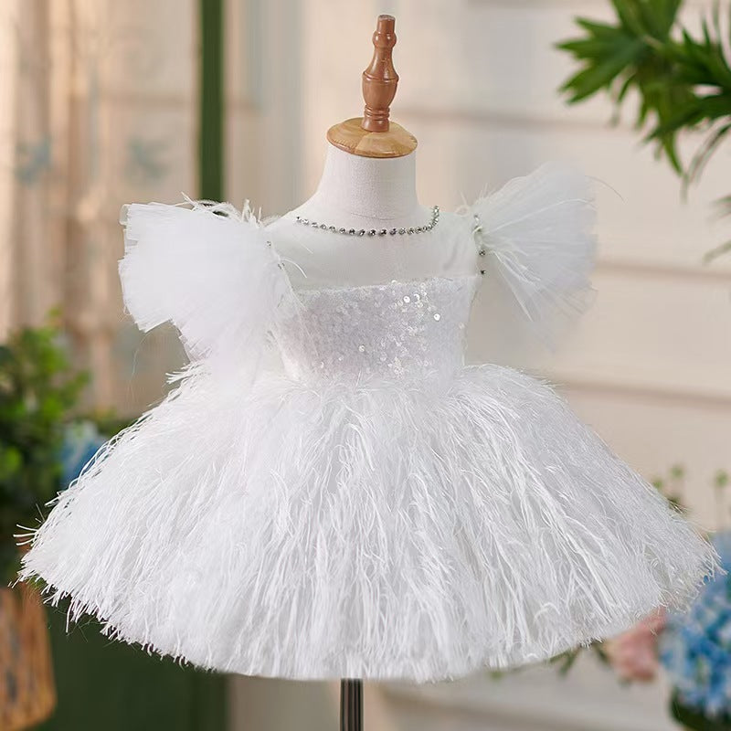 1st Birthday Birthday Frock For Girls The Bluey Heirloom Birthday Dress Artisan Milestone Milestone 1st Birthday Birthday Frock For Girls The Bluey Heirloom Birthday Dress Artisan Milestone Milestone
