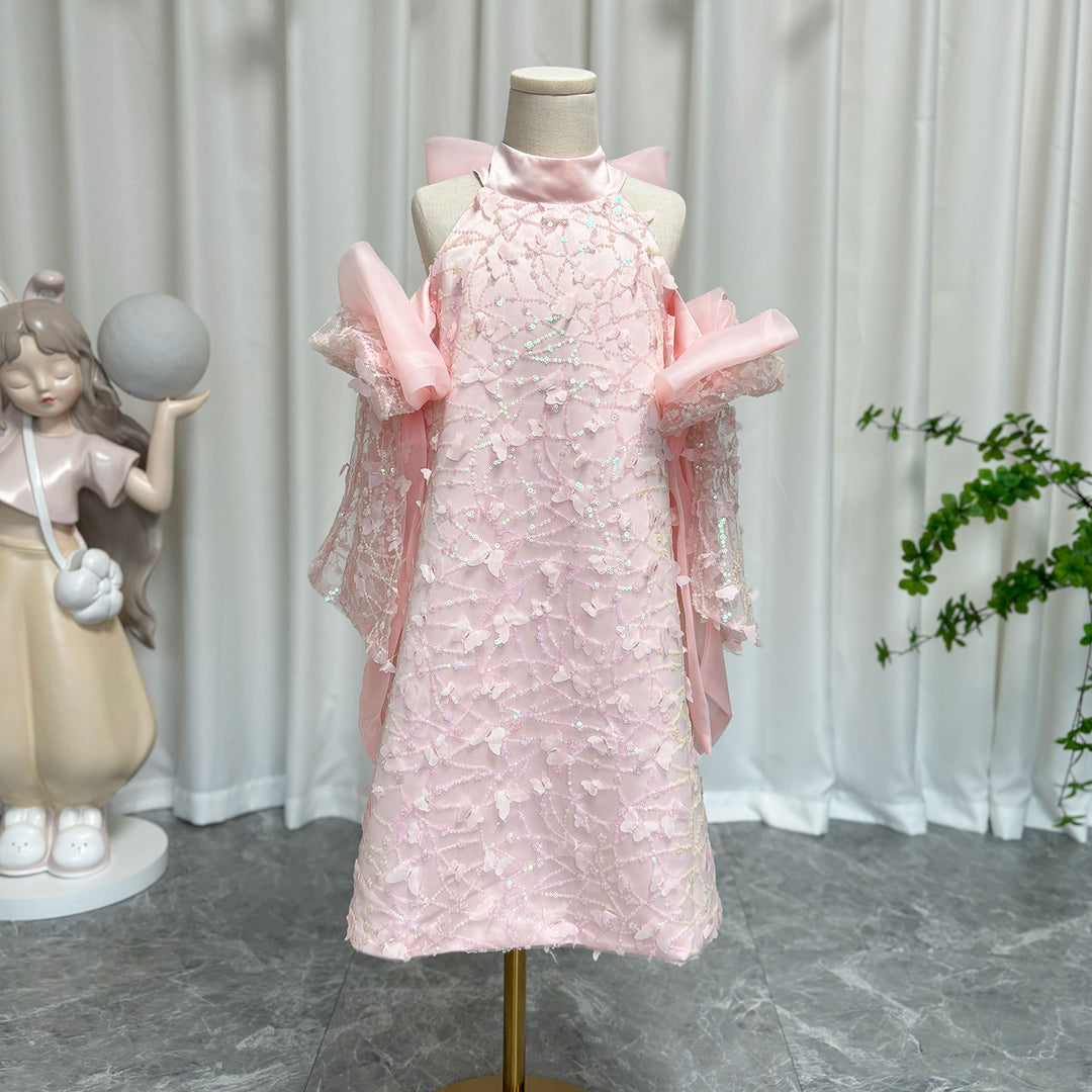White Sparkly Girl Bridesmaides Dresses Birthday Party Gown J235 DreamyVow White Sparkly Girl Bridesmaides Dresses Birthday Party Gown J235 DreamyVow
