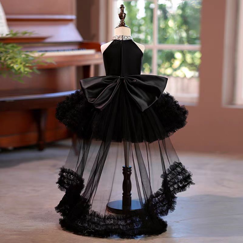 White Tulle Girl Birthday Holiday Dress J342 White Tulle Girl Birthday Holiday Dress J342