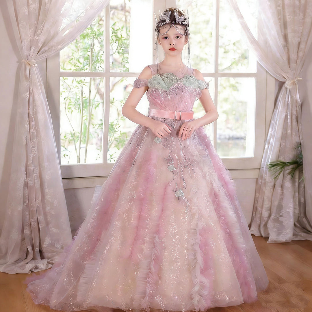pink glitter princess dress pink prom dress with sequins Charming Glitter Mermaid V Neck Hot Pink Sequins Prom Dresses with Sli formalgowns