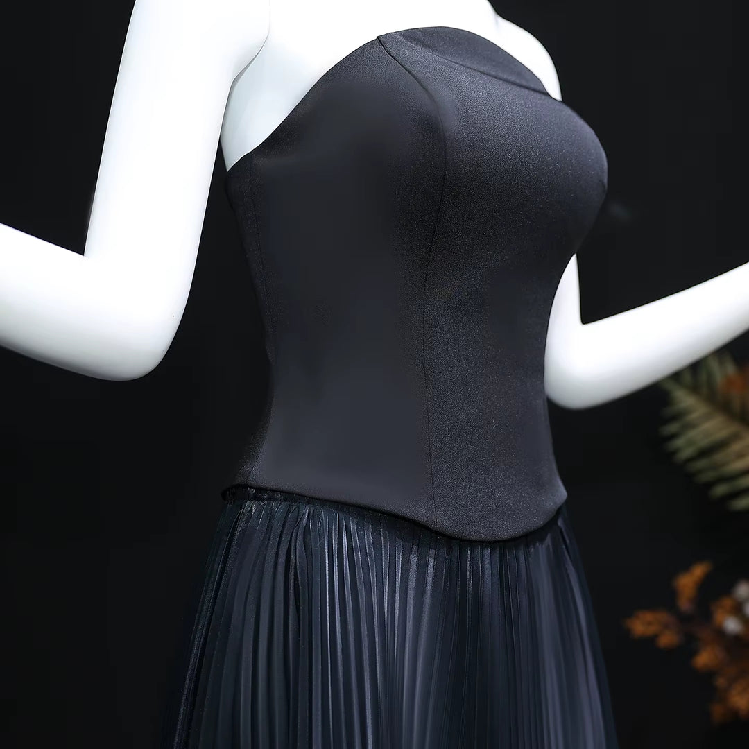 Elegant Green Strapless 3D Flowers Evening Dress SS230