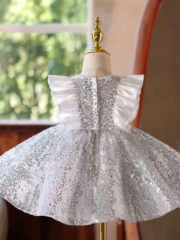 Luxury Sparkling Princess Girl Dress for Birthday Party and Pageant J596