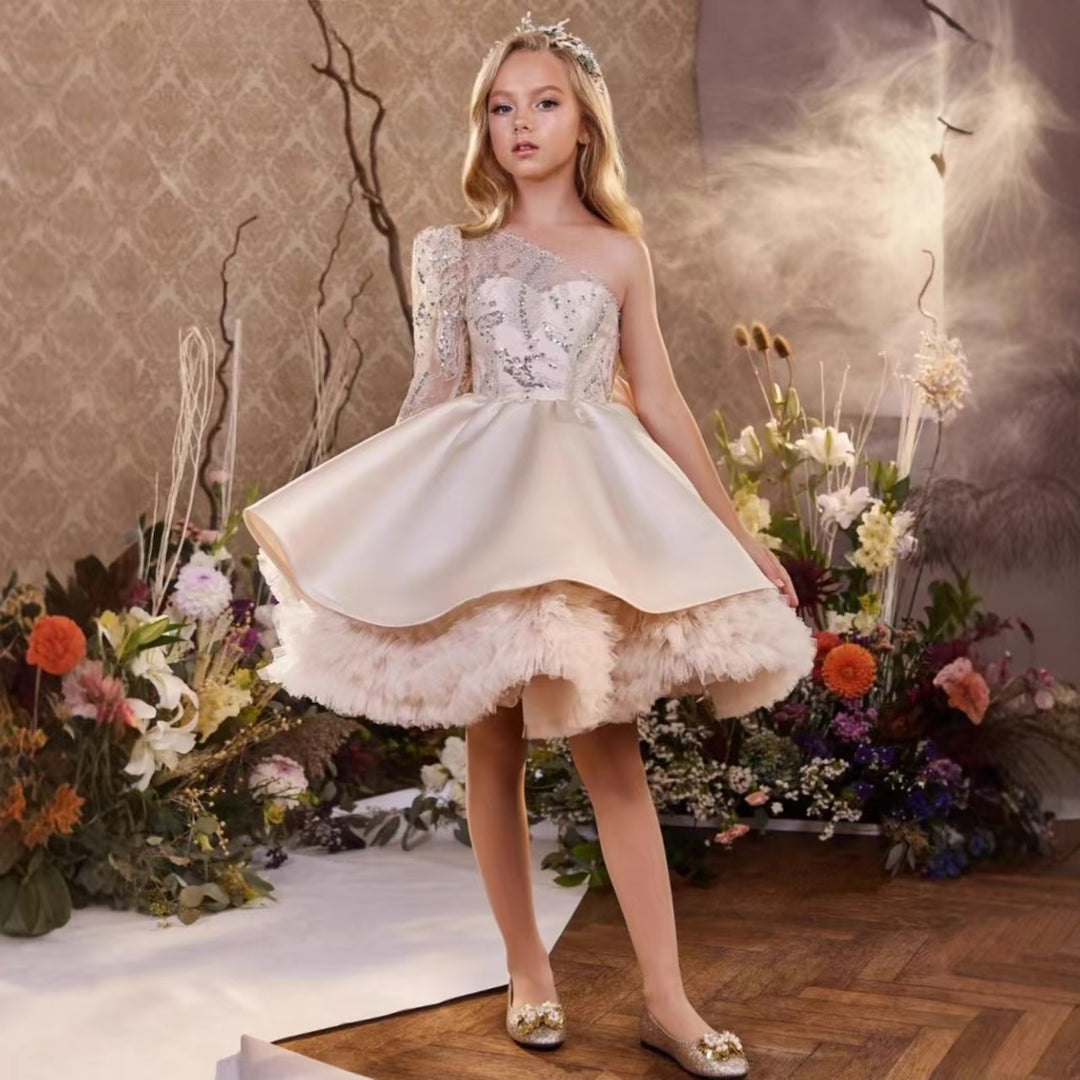champagne dress birthday Classy Off the Shoulder Champagne Birthday Party Evening Prom Dress