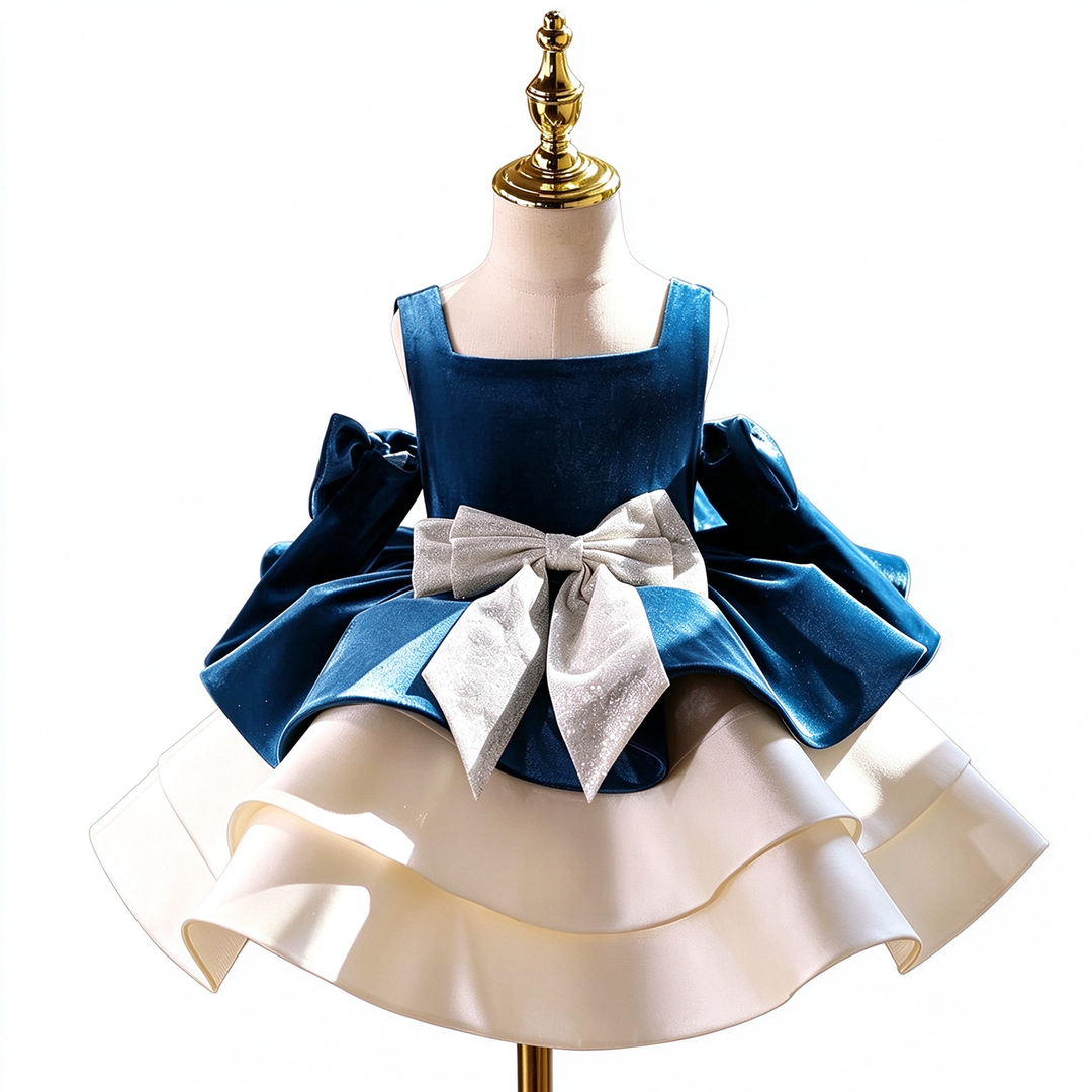 Dreamy Vow J926 Turquoise girls occasion dress, front