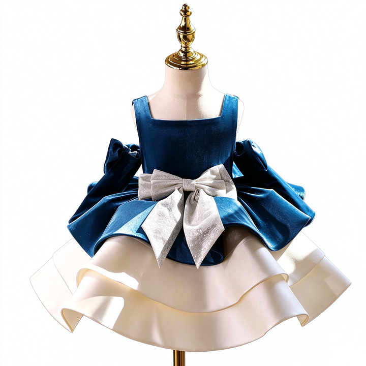 Dreamy Vow J926 Turquoise girls occasion dress, front