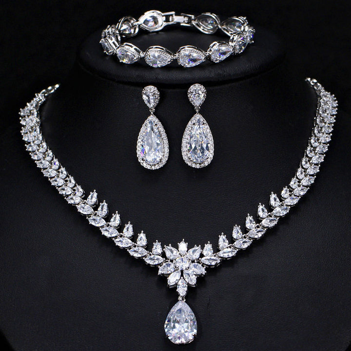 Dreamy Vow LE105 White jewelry set, view 1
