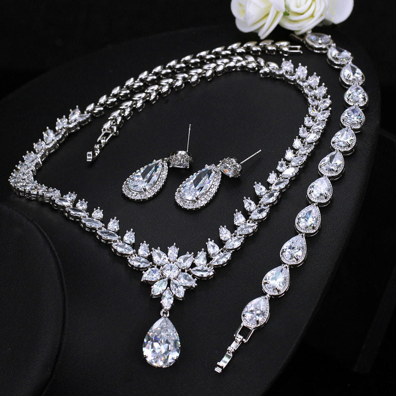 Dreamy Vow LE105 White jewelry set, view 2