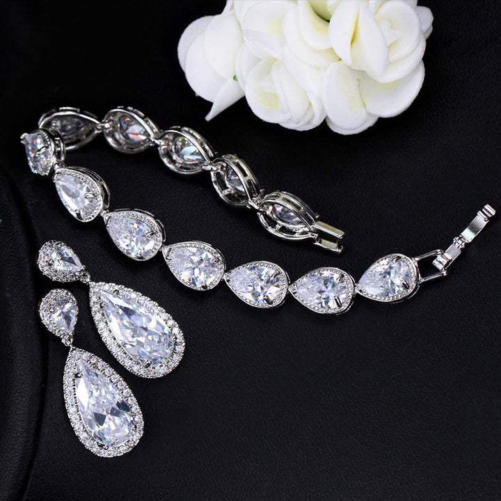 Dreamy Vow LE105 White jewelry set, view 3