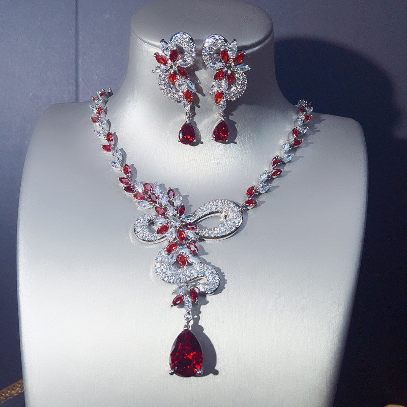 Dreamy Vow LE106 Red jewelry set, view 3