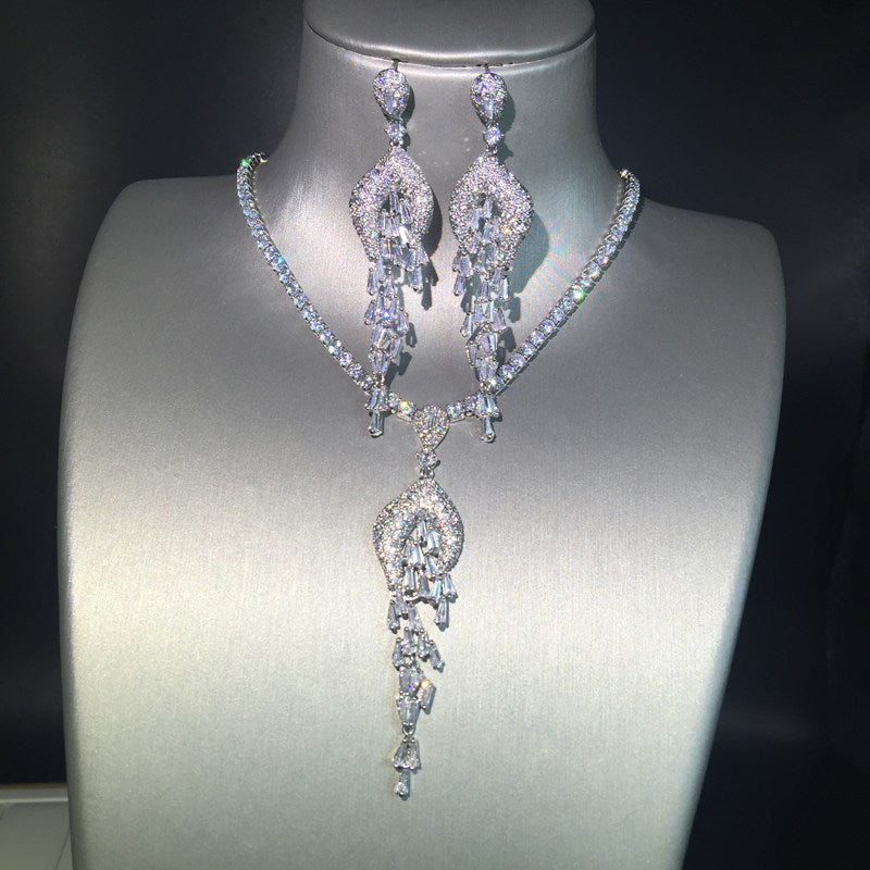 Dreamy Vow LE108 Silver jewelry set, view 3