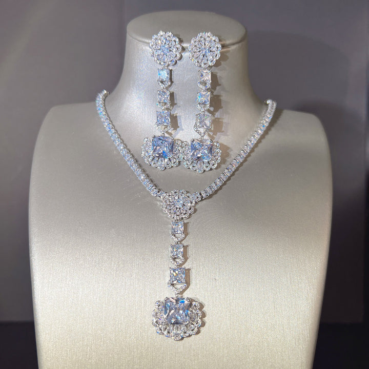 Dreamy Vow LE111 White jewelry set, view 3