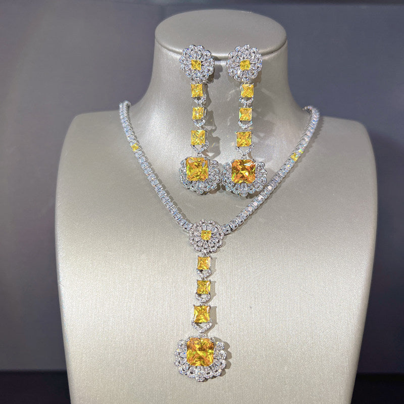 Dreamy Vow LE111 Yellow jewelry set, view 4
