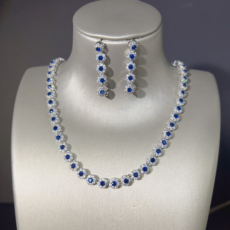 Dreamy Vow LE112 Blue jewelry set, view 1