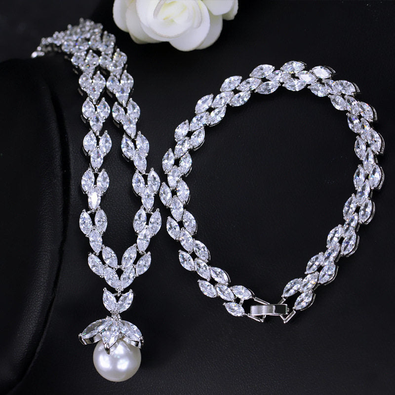 Dreamy Vow LE113 Silver jewelry set, view 4