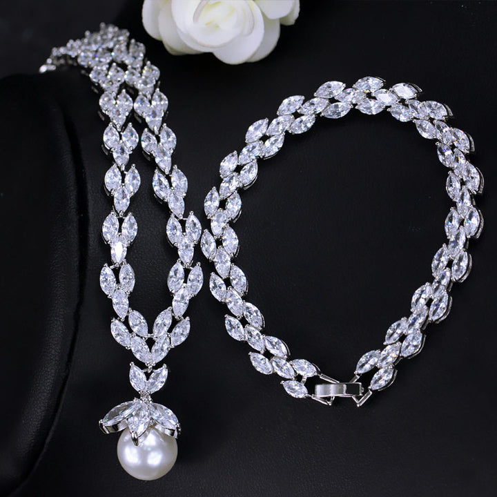 Dreamy Vow LE113 Silver jewelry set, view 4