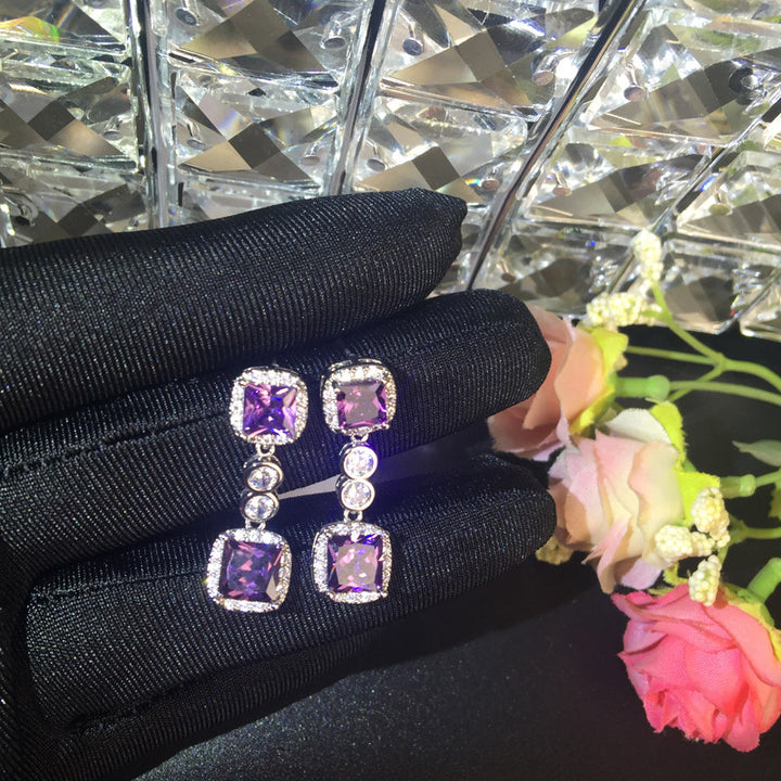Dreamy Vow LE116 Purple jewelry set, view 2