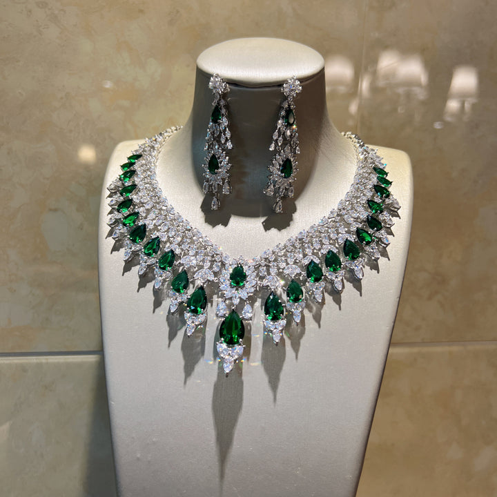 Dreamy Vow LE120 Green jewelry set, view 4