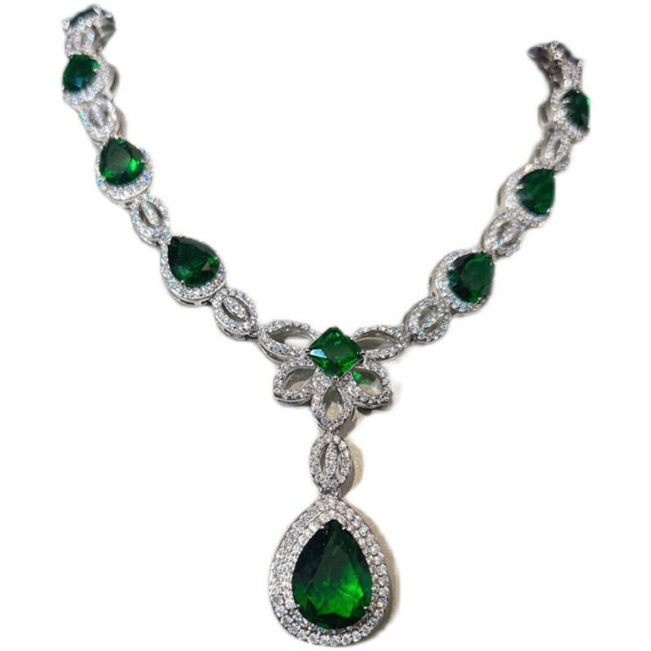 Dreamy Vow LE121 Green jewelry set, view 2