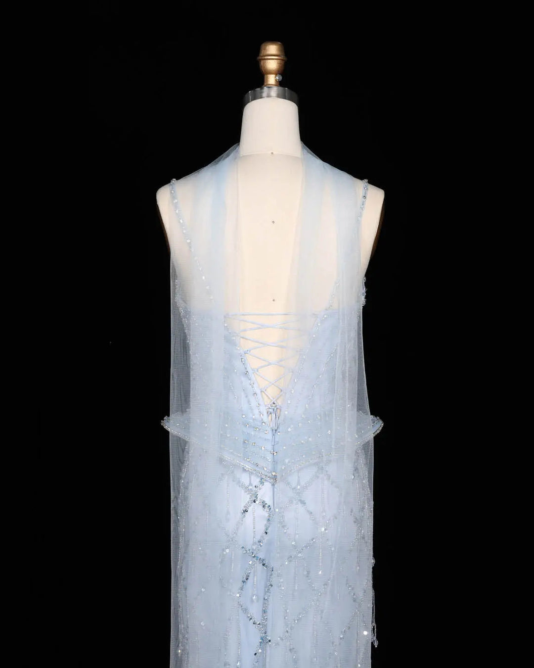 Dreamy Vow SS118 crystal beaded sweetheart corset evening gown