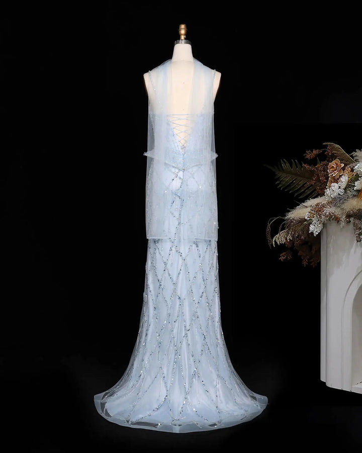 Dreamy Vow SS118 crystal beaded sweetheart corset evening gown