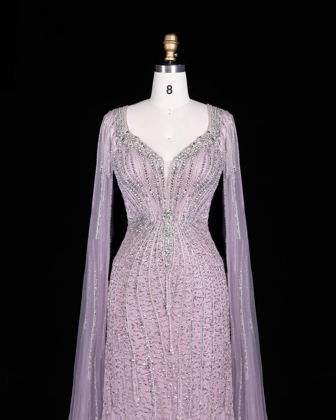 Dreamy Vow SS151 Pink beaded evening gown, additional view 14
