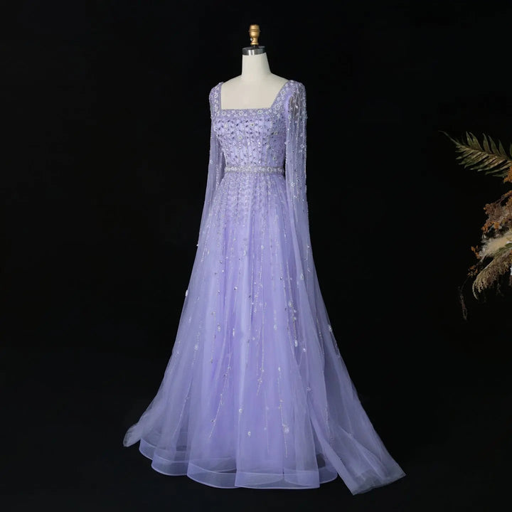 Pink Dubai Evening Dresses for Wedding Party SS494