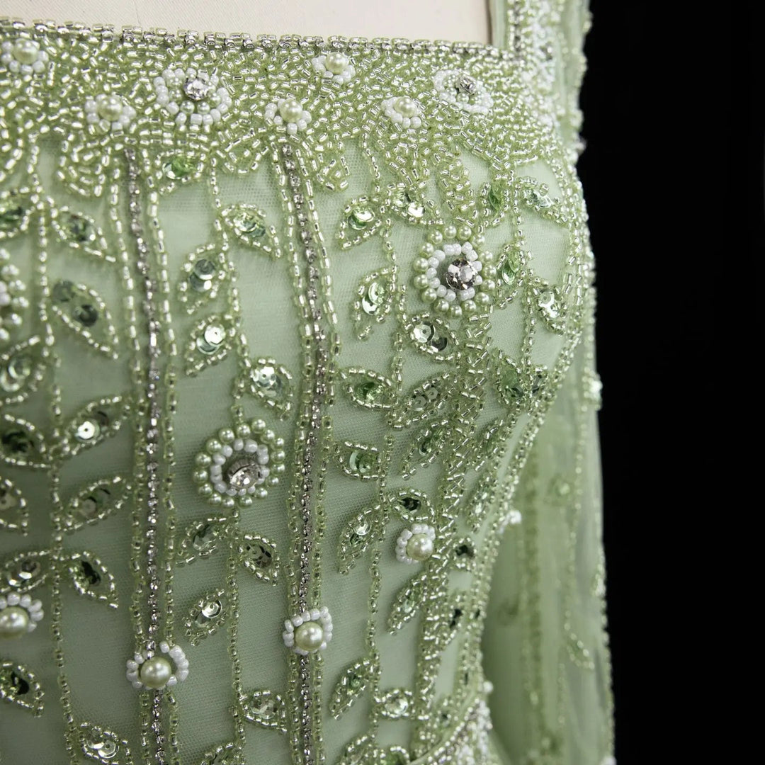 Pink Dubai Evening Dresses for Wedding Party SS494