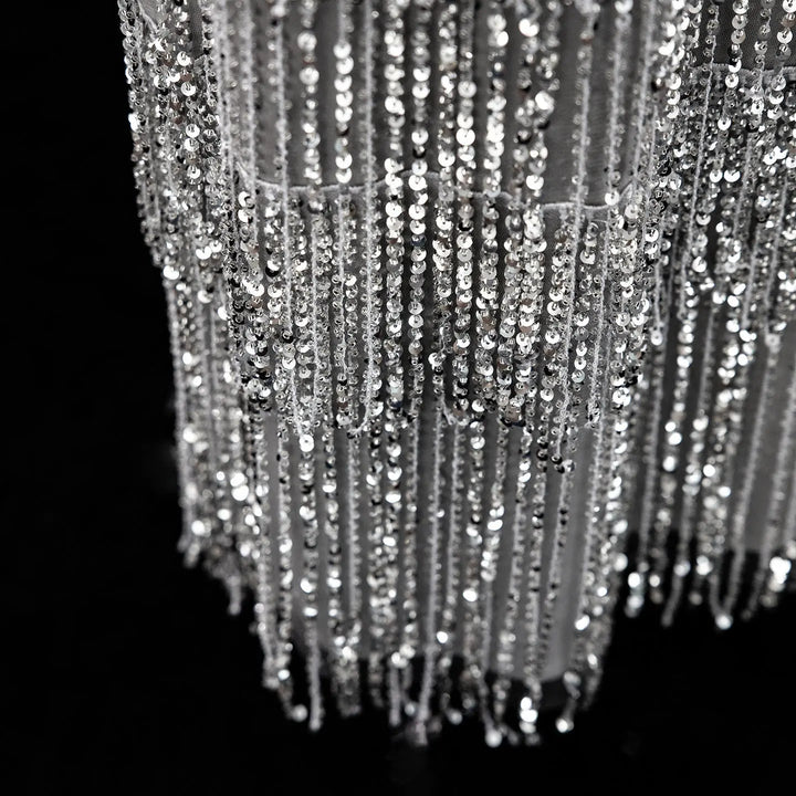 DreamyVow Gray strapless beaded peplum fringe sheath Evening Dress Prom Dress SS370
