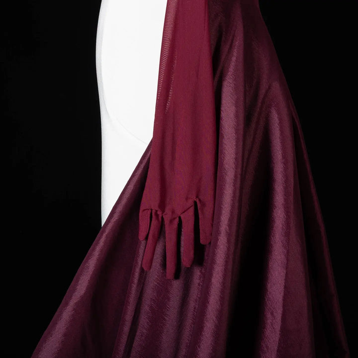 DreamyVow Wine White sequin strapless satin Evening Dress Prom Dress SS605