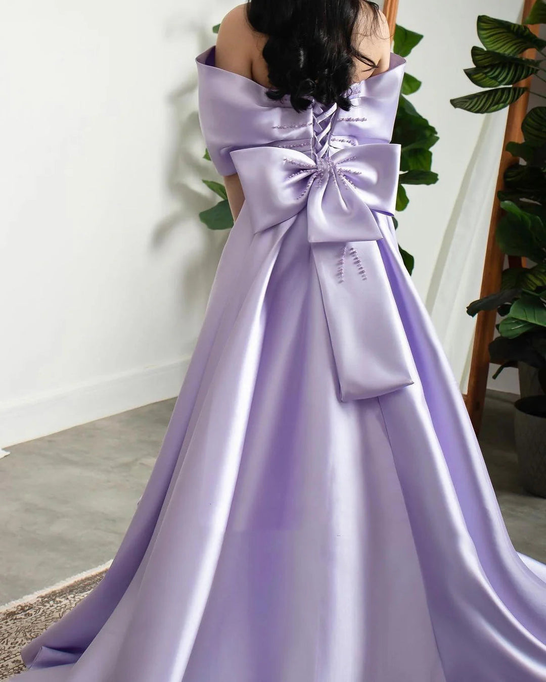 strapless open back dress Vintage Sheath/Column Off Shoulder Corset Long Prom Dresses with Slit –  Shirees main image 0