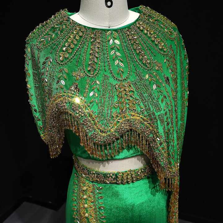 Luxury Arabic Black and Gold Evening Dresses Women Wedding Party SS367