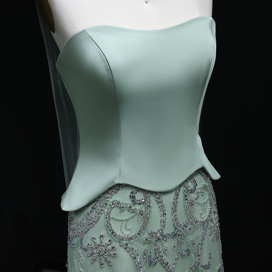 Luxury Arabic Evening Dress Wedding Elegant Formal Party Gowns SS254