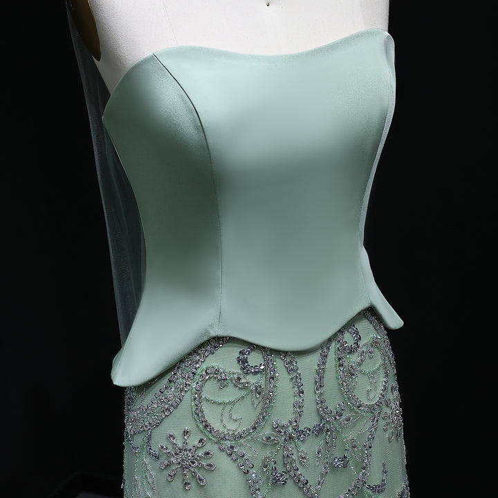 Luxury Arabic Evening Dress Wedding Elegant Formal Party Gowns SS254