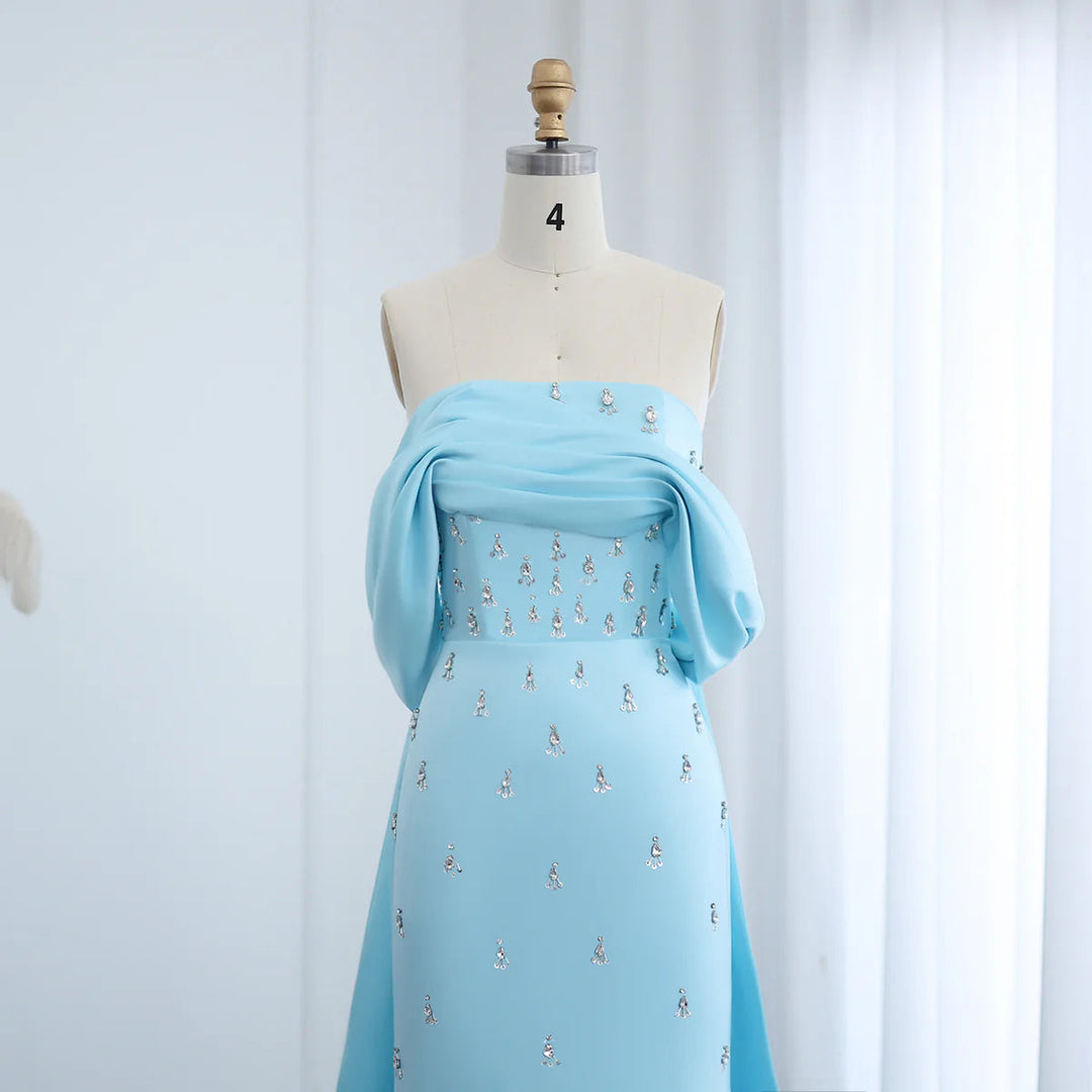 Luxury Baby Pink Off Shoulder Evening Dress for Women Party SS500 Luxury Baby Pink Off Shoulder Evening Dress for Women Party SS500