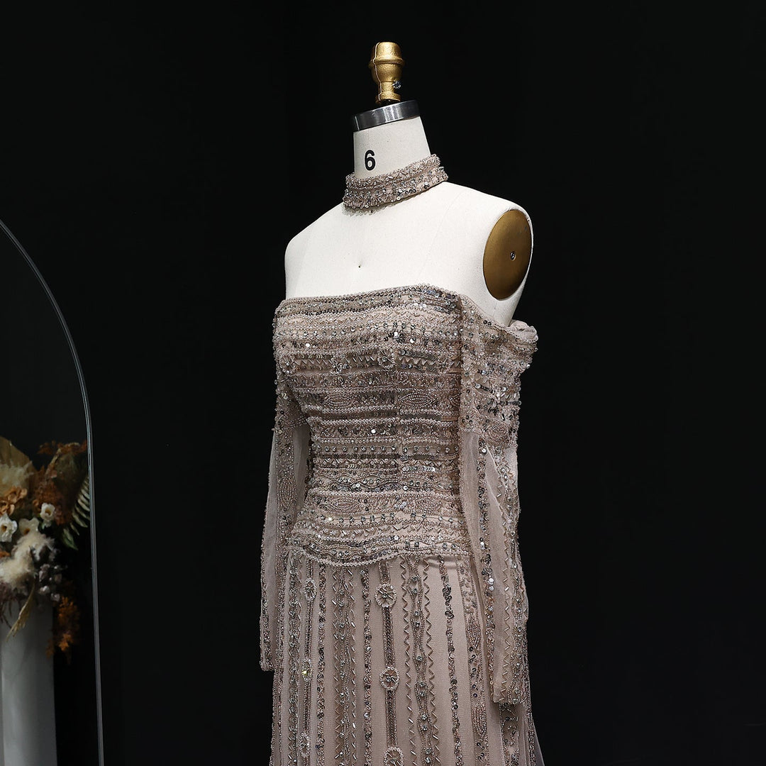 choker with off the shoulder dress Off the Shoulder Dress Necklines