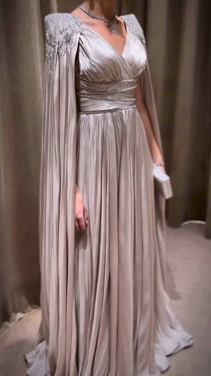 rose gold and silver dress Glitter Rose Gown