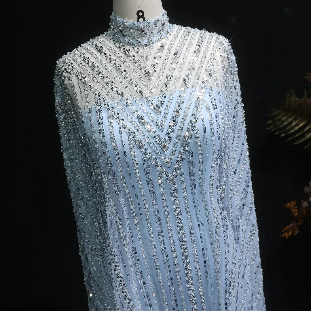 Luxury Dubai Caftan Abaya Kaftan Arabic Evening Dress SS691-DreamyVow